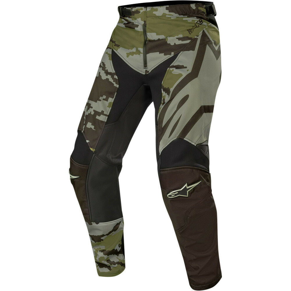 ALPINESTARS TACTICAL Pants Black/Green Racing Gear Motorcross MX Yamaha ...