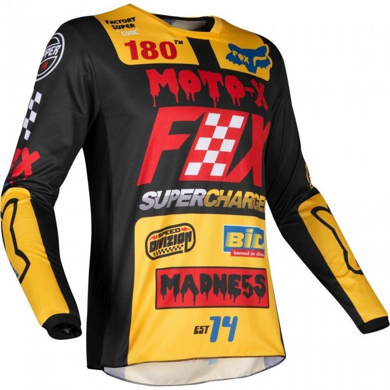 FOX Youth 180 CZAR RACE JERSEY 2019 MX Racing Motocross *NEW* YAMAHA ...